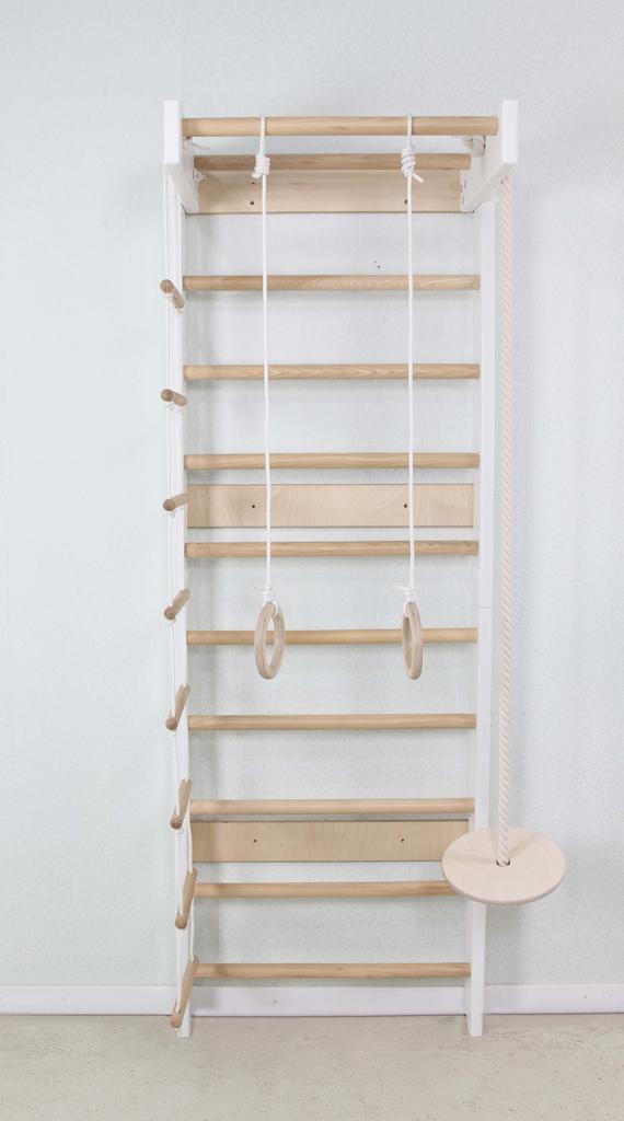 Gymnastic ladder Skandi white-wood