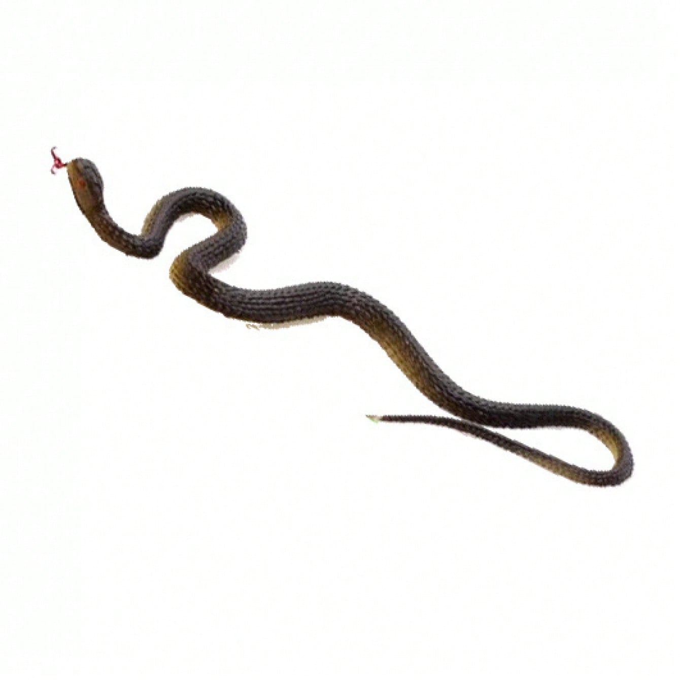 

Fake Realistic Rubber Toy Snake Simulation Anaconda Scary Halloween To Scare Birds Props Prank Trick Toy Accessories