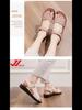 2025 Mom's Non-Slip Soft Bottom Sandals: Stylish Summer Flats for Middle-Aged and Elderly Women
