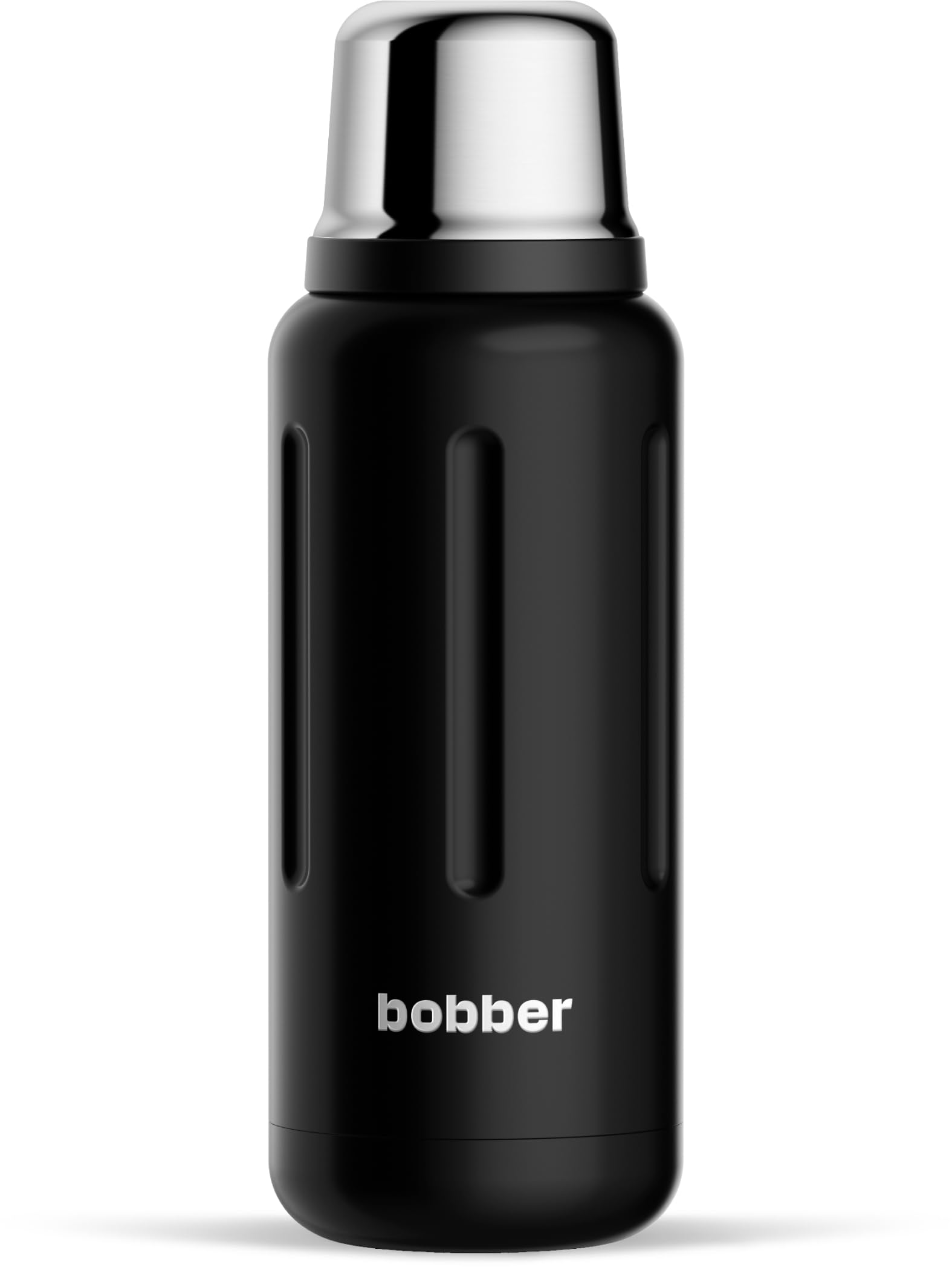 

1 Liter Water Bottle - BOBBER Vacuum Insulated Bottle, Made in the USA, 188 Stainless Steel, Double Wall, 24-Hour Insulation, Dishwasher Safe, BPA