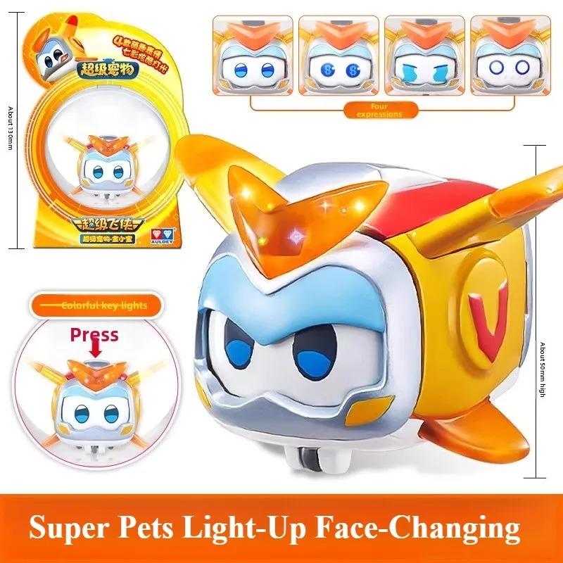 Super Wings Cartoon Transforming Toys Jett Paulie Dizzy Mira Wish Protector with Energy Ball Gift