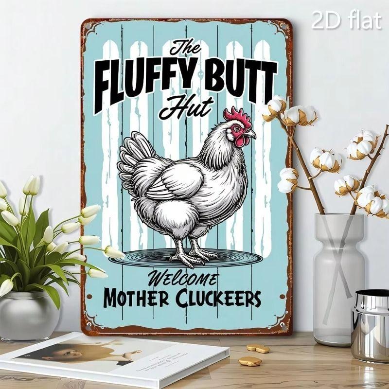Retro Metal Sign Tin Poster Wall Art Home Decor for Living Room Balcony