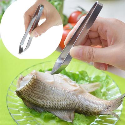 Fiskbenspincett i rostfritt stål Köksprylar