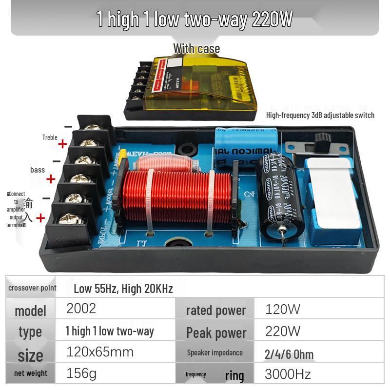 DIY High-Power, No-Weld Speaker Crossover: 2-Way to 5-Way HIFI