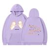 Außenhandel neue Mode Druck Doppel-Astronaut Kapuzenpullover Lockerer Pullover Freizeit Herren und Damen Freizeit Sportpullover