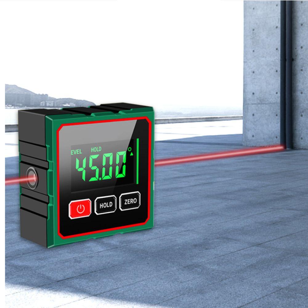 Magnetic Digital Angle Gauge 0-90° Range Inclinometer Degree Finder Angle Finder Tool  Woodworking