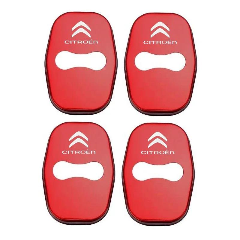 Car Door Lock Cover Protective Sticker Case for Citroen DS C2 C1 C3 C4 C5 Berlingo Picasso Elysee Saxo Relay 3 Xsara Accessories