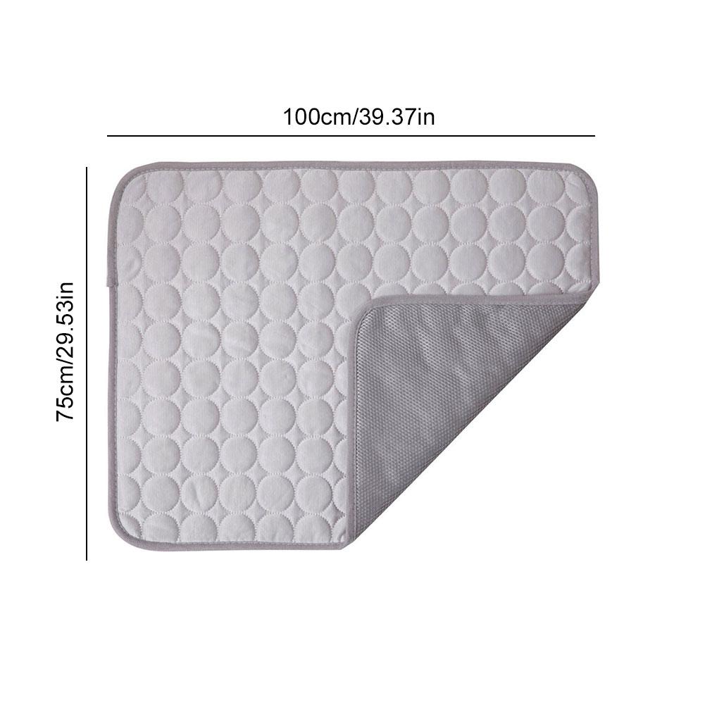 Summer Dog Cooling Mat Sleeping Cushion for Dogs & Cats Pet Mat Dog Cooling Pad Soft Breathable Pet Bed Pets/Dogs/Cats Supplies