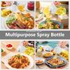 2in1 500ml Glass Oil Sprayer Olive Oil Spray Bottle Spray Oil Dispenser Oils Tank BBQ Kitchen Baking BBQ Picnic Kitchen Tools