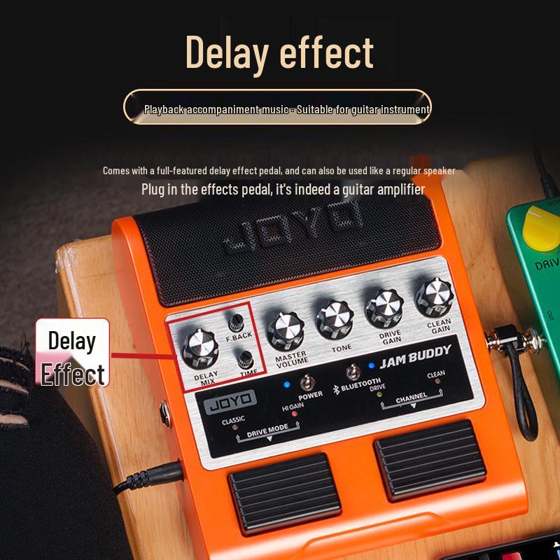 JOYO Jam Buddy Bluetooth garsiakalbis ir gitaros efektų pedalas