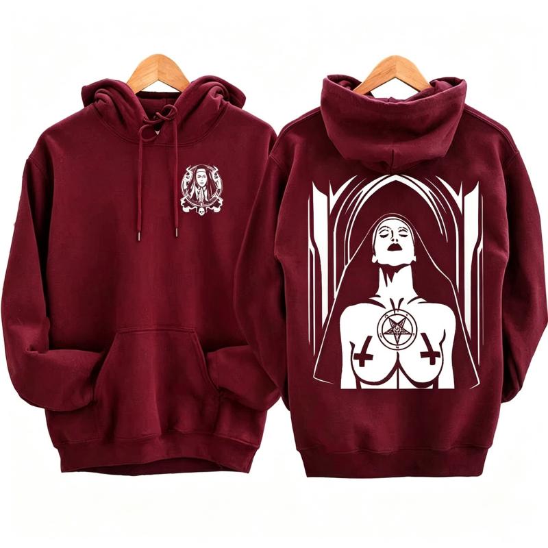 Fashion Europe Autumn Y2K Hip Hop Trend Hoodie Men's Street Pullover Casual Vintage Sweatshirt Women's Hoodie Clothing
