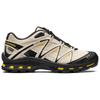 SALOMON XT Quest Cushioning Slip Resistant Low top Hiking Shoes Unisex Bee Greige Black Sulfur Color Sneakers 477810
