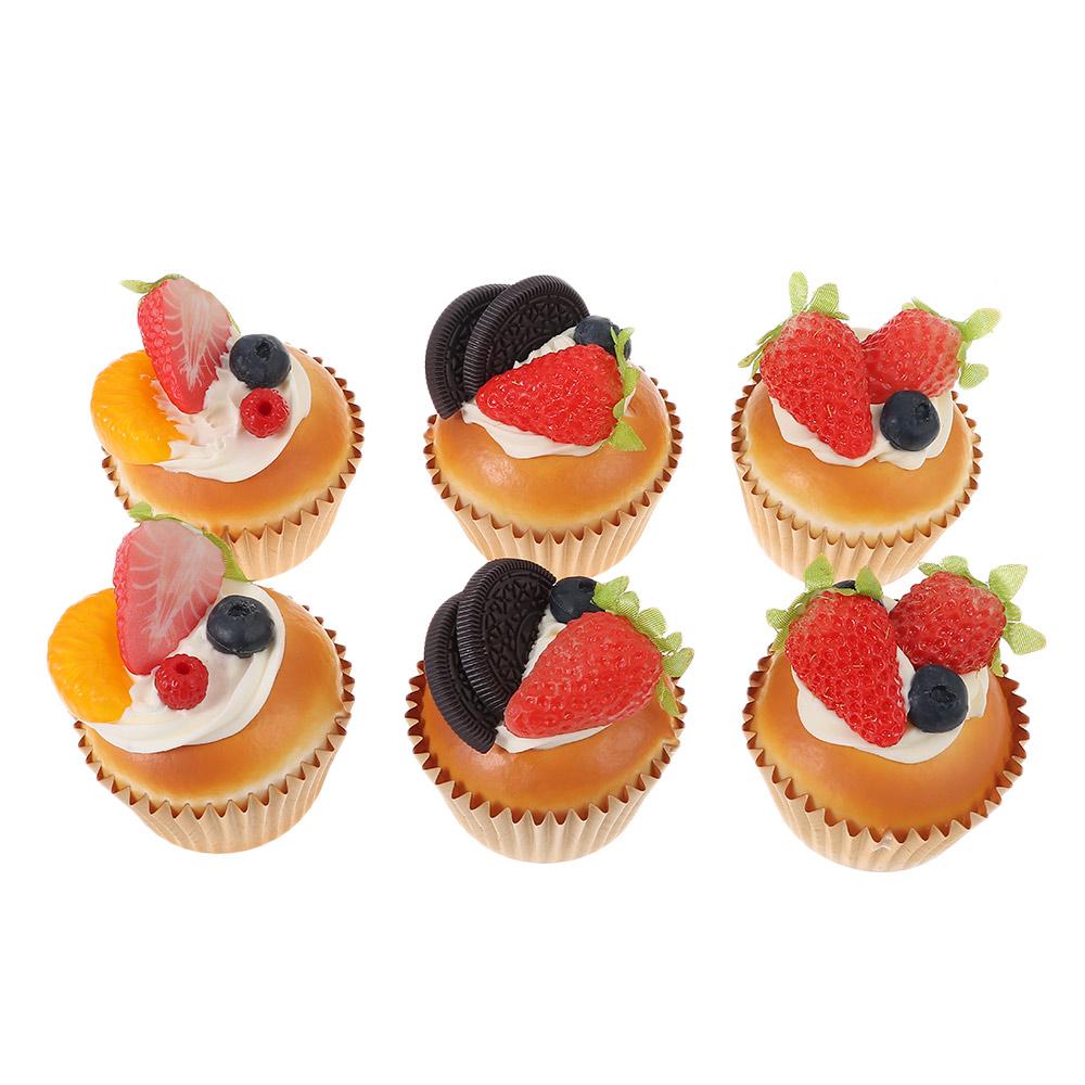 Shops Model PU Artificial Cake Orange Simulation Cake Fake Cake Home Decoration