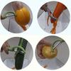 Peeler Non-slip Handle Digging Design Rotating Cutter P-shaped Peel Potato Carrot Tomato Manual Peeling Cutter for Kitchen