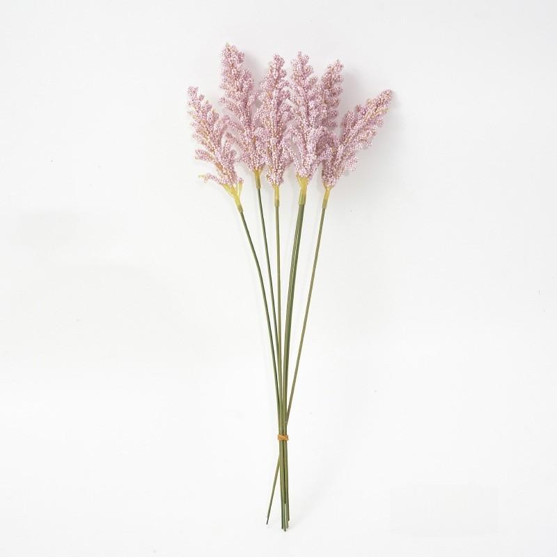 

Bouquet Triticum Aestivum Collection Event Decor Artistic Supplies Displays Light Purple 6 pcs