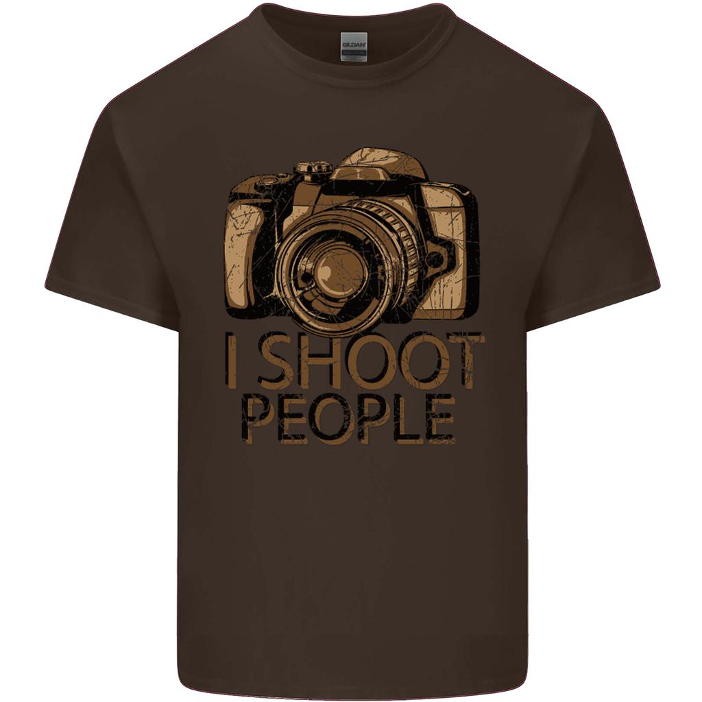 Photography I Shoot People Photographer Unisexs Light Cotton TShirt