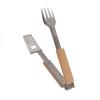 Grill Spatula Fork Tongs Durable Stainless Steel Food Tongs Multifunctional Long Handle Buffet