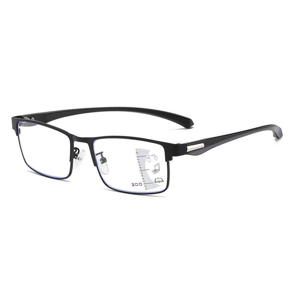 Fashion Progressive Multifocal Reading Glasses Women Business Presbyopia Eyewear TR90 Flexible Photochromic Eyeglasses