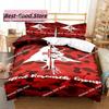 3D Clothing Brand LRG Logo Bedding Set Printed Bed Set With Pillowcase Bed Duvet Cover Soft Single Double Queen Super King Size