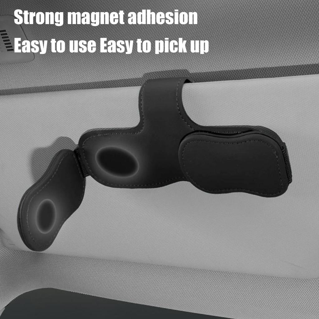 Car Sunglass Holder Eyeglass Holder For Car Non-Slip Automotive Interior Accessories For Road Trips Daily Commute Adventures