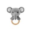 Baby Toy Collection Of Knitted Animal Rattles With Soft Plush Fabric For Infant Sensory Stimulation
