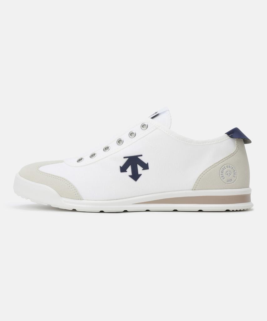 Descente Cron Tempo Slip-On White Navy Sr323Lsn71 (B Type)