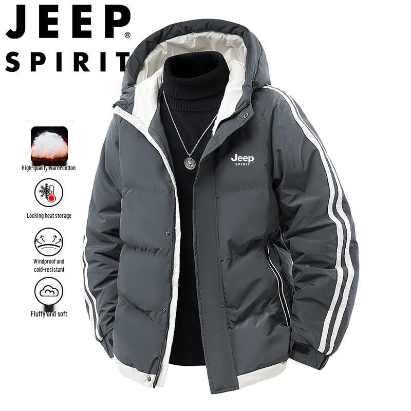 

Чоловіча зимова куртка з капюшоном JEEP SPIRIT 5XL
