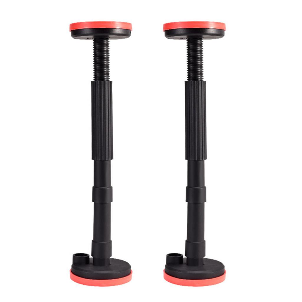 2Pcs Telescopic Support Rod Nylon Cabinet Adjustable Support Poles Capacity High Hardness Sink Support Bracket 18-45cm