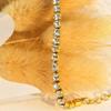 Elegant Titanium Steel Diamond Bracelet - High-End European & American Style