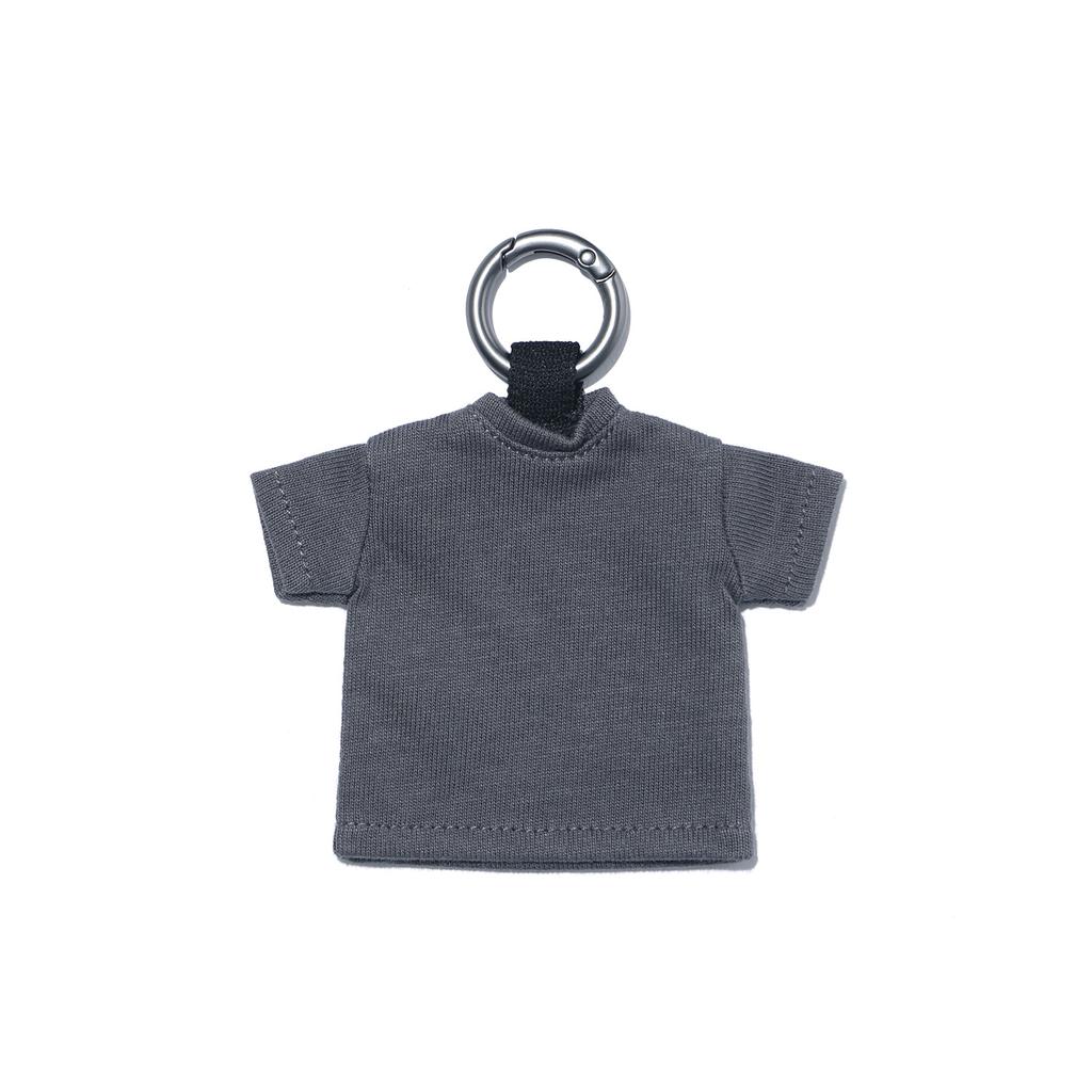 FREEDOM Mini Bag Print T-Shirt Keyring (Dark Gray/Blue)