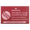 Zion Health Ancient Clay Pink Grapefruit Shampoo Bar 70g (2.5 Oz)