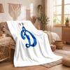 Dynamo Moscow Print Flannel Blanket Soft Warm Sofa Bed Throw Blanket For Home Office Bedroom