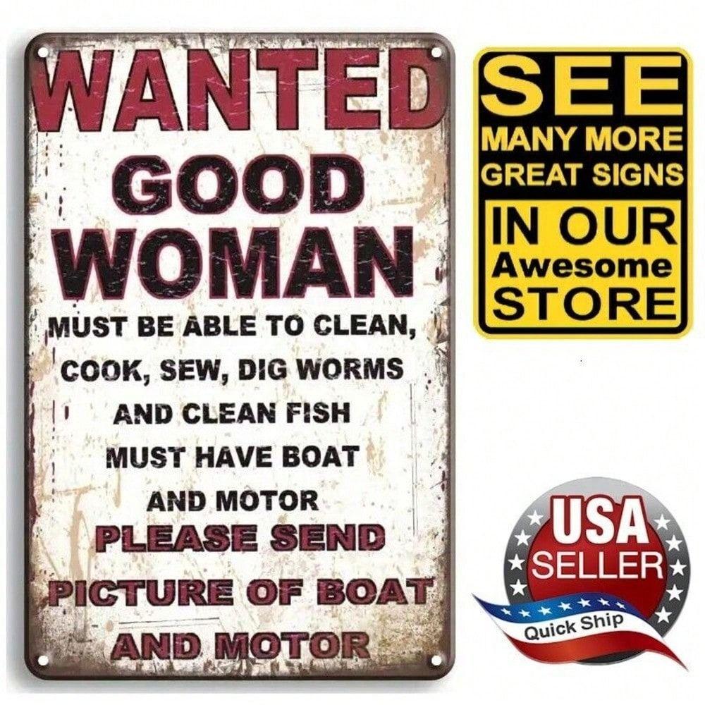 Retro Metal Sign Board Art Decorative Painting Wall Decor 20x30cm