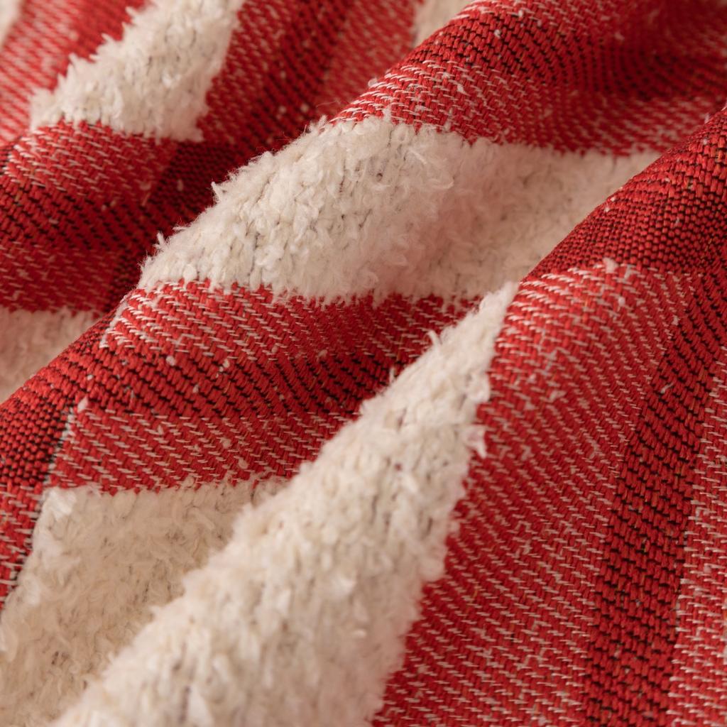 Heavy High Quality Fluffy Soft Plaid Sofa Towel with Tassels for Living Room Couch Cover Slipcover All Seasons Protector Blanket