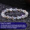 Crystal Beads Bracelet for Womens Trendy 7 In
