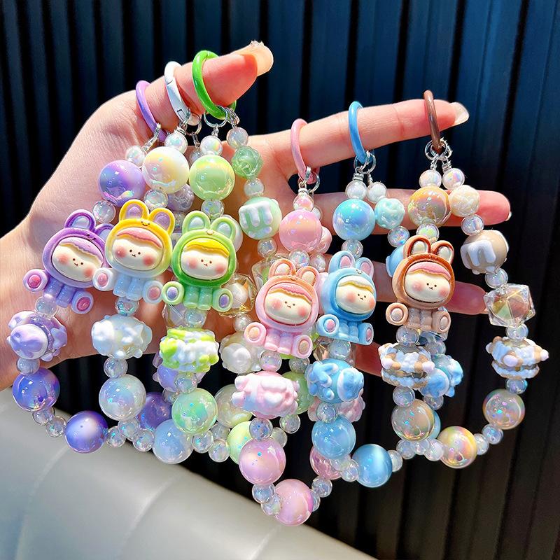 Phone Chain Trendy Pendant For Iphone Samsung Universal Accessories Lanyard Hanging Rope For Girl Pendant