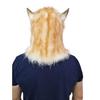 Fox Latex Mask with Glowing Eyes