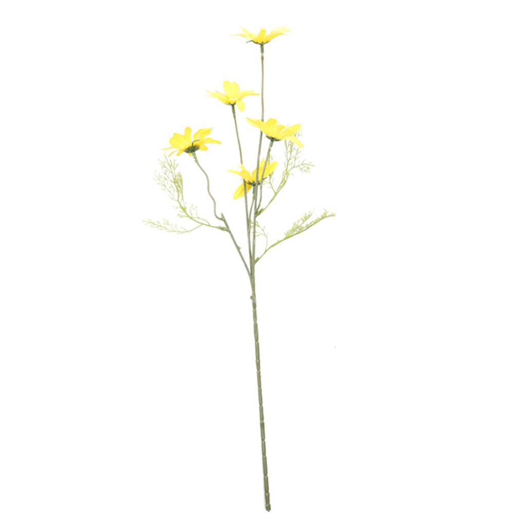 Artificial Daisy Single Stem High Simulation Vivid Decorative for Wedding Bedrooms Parks Offices
