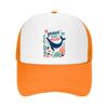 Playful Whale Coral Conservation Pos Mesh Baseball Cap Casual Hat Outdoor  For Womens Unisex FeUnisex