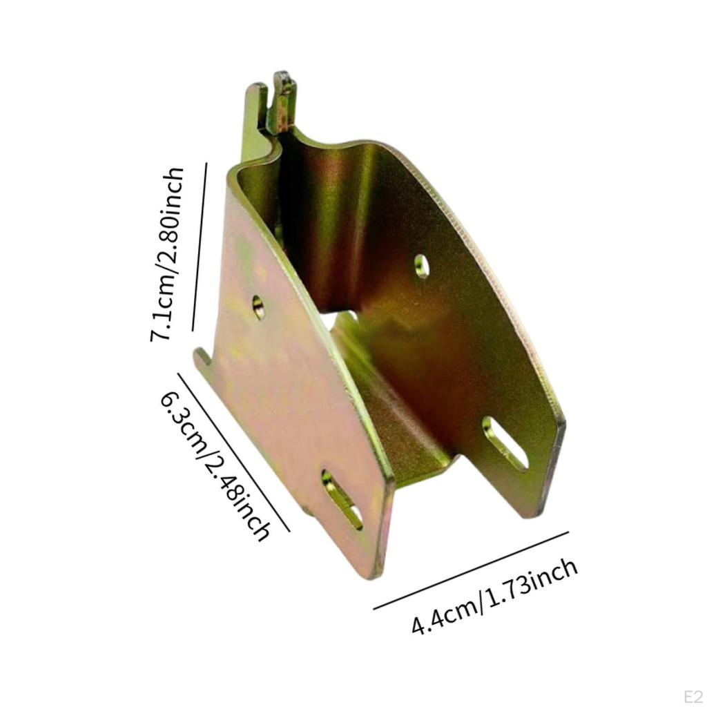 4x Wood Beam End Sockets Storage Lumber Bracket Stable Fittings Portable Spare Parts Professional