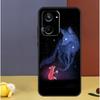 Watercolor Painting The Fox For Realme C71 C75 C55 C53 C67 C61 C33 C63 C51 C65 15 GT7 Pro 10 11 12 13 14 Pro Plus Case