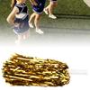 6PCS Cheer Ing Poms Flower Ball for Sport Competition Football Basketball MatchGold