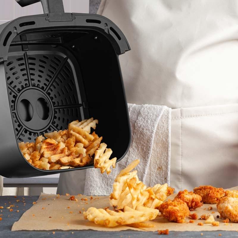 Kitchencook - Airmed 7w - Friteuse à Air 7l Avec Fenêtre - 7 Programmes - 1600w