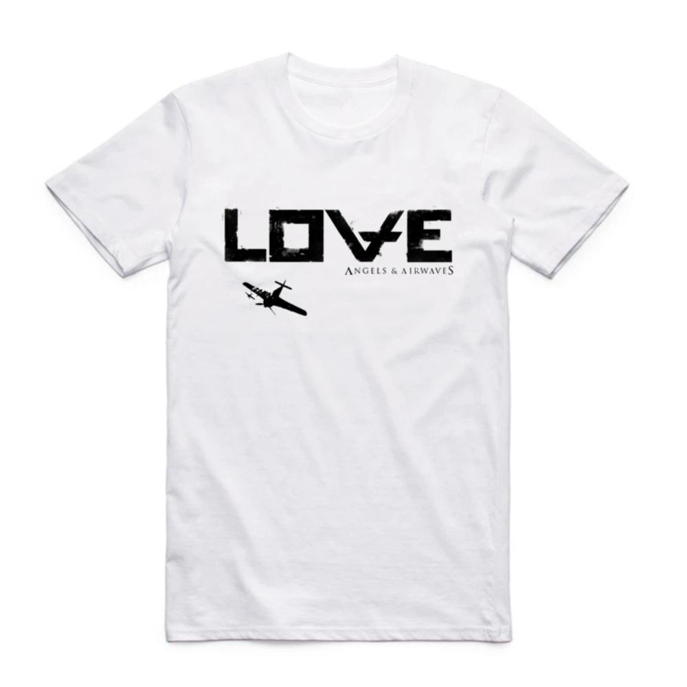 2026 S-XXX Angels and Airwaves Men Printed Ava Moon T-shirt Short Sleeve O-Neck Harajuku Summer White Casual Tshirt