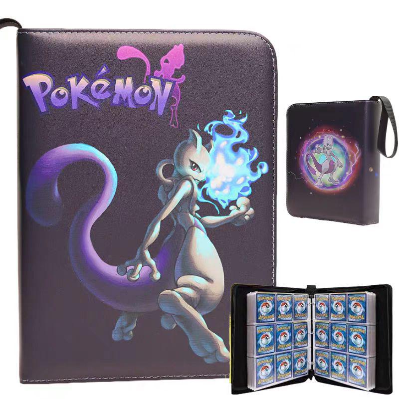 Pokémon Card Collection Book: 4-Grid & 9-Grid PU Game Album