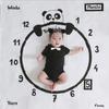 Baby Monthly Milestone Photo Props Background Blanket Unisex Photo Accessories