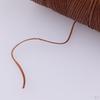 1 0m 1mm Polyester Waxed Thread Flat Cord String Sewing Craft