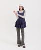 Nep Nep Layered Dot Frill Dress_Navy