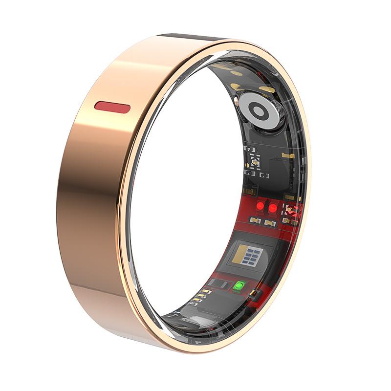 Smart ring monitors heart rate, blood oxygen, blood pressure, blood sugar, sleep, HRV health, step counting,  dad's gift, Valentine's Day gift