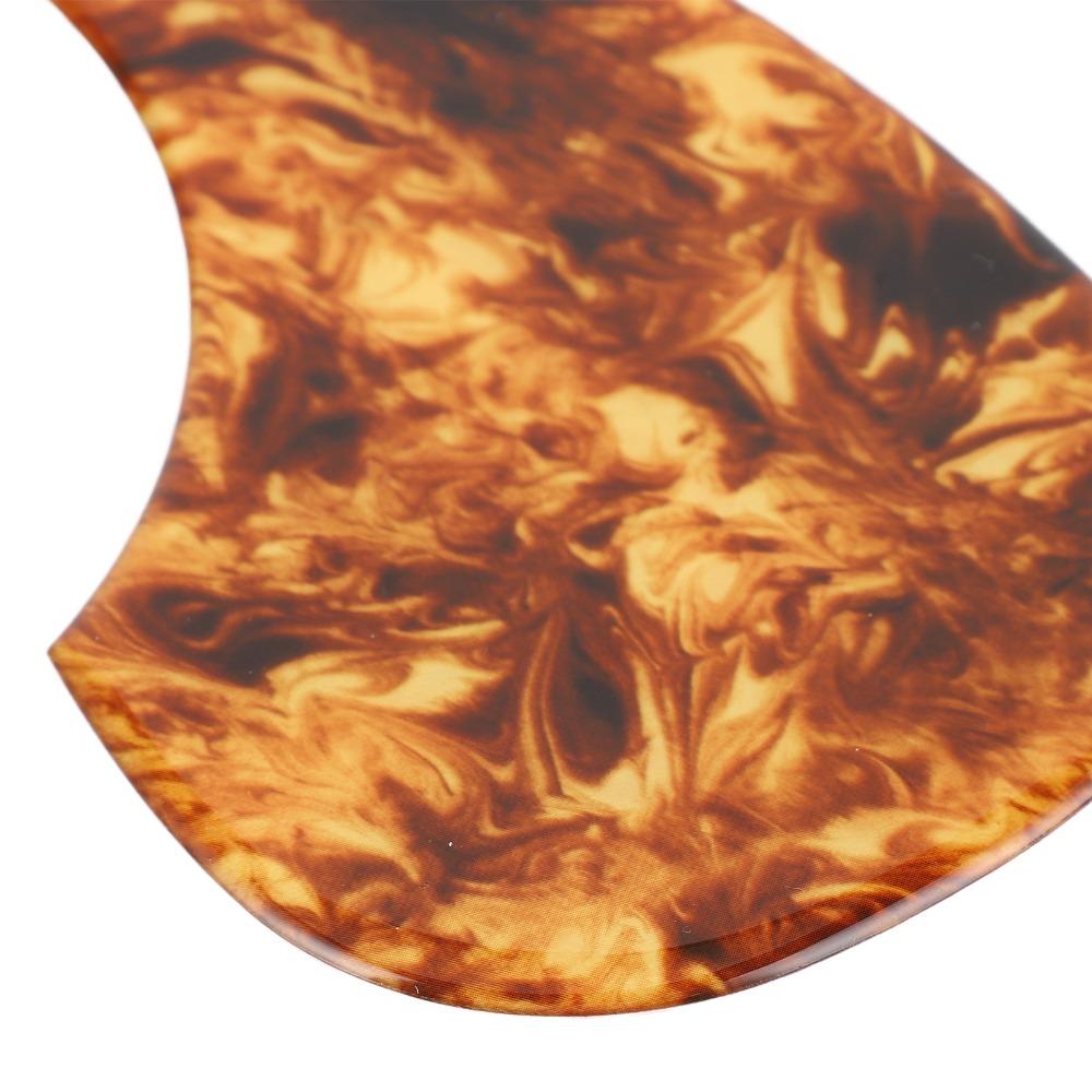 Amber Color Guitar Pickguard 2-2.5mm Thickened Guitar Protection Accessory For Acoustic Guitar